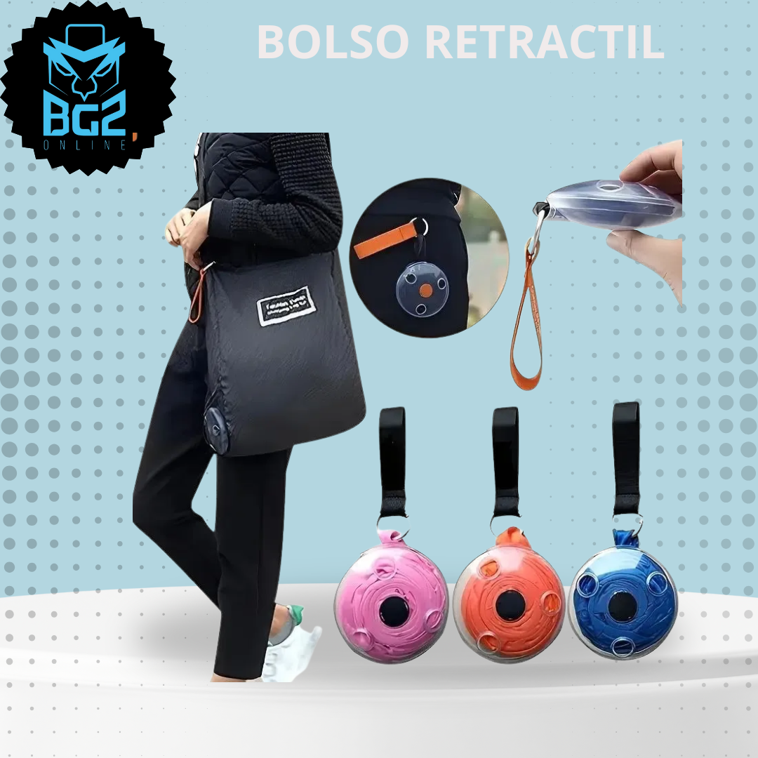 BOLSO RETRACTIL PARA COMPRAS